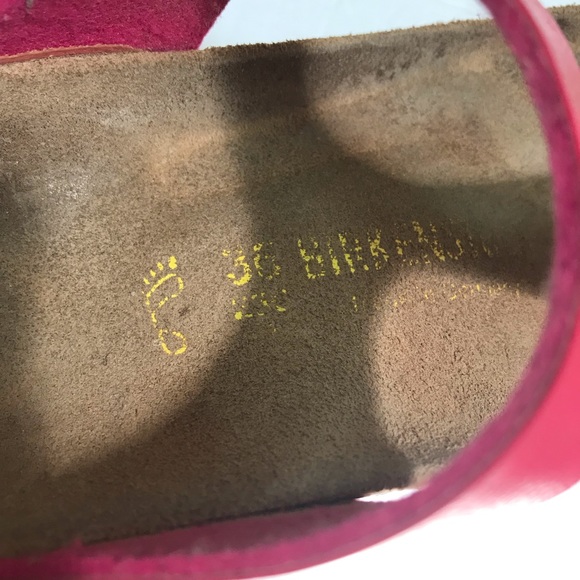 BIRKENSTOCK GIZEH Thong Pink Vegan Leather Sandals Slides Mules Cork Minimalist - Picture 8 of 13